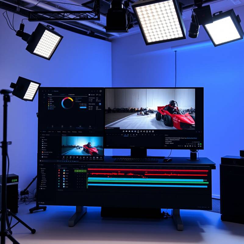 Screenshot von DaVinci Resolve Software
