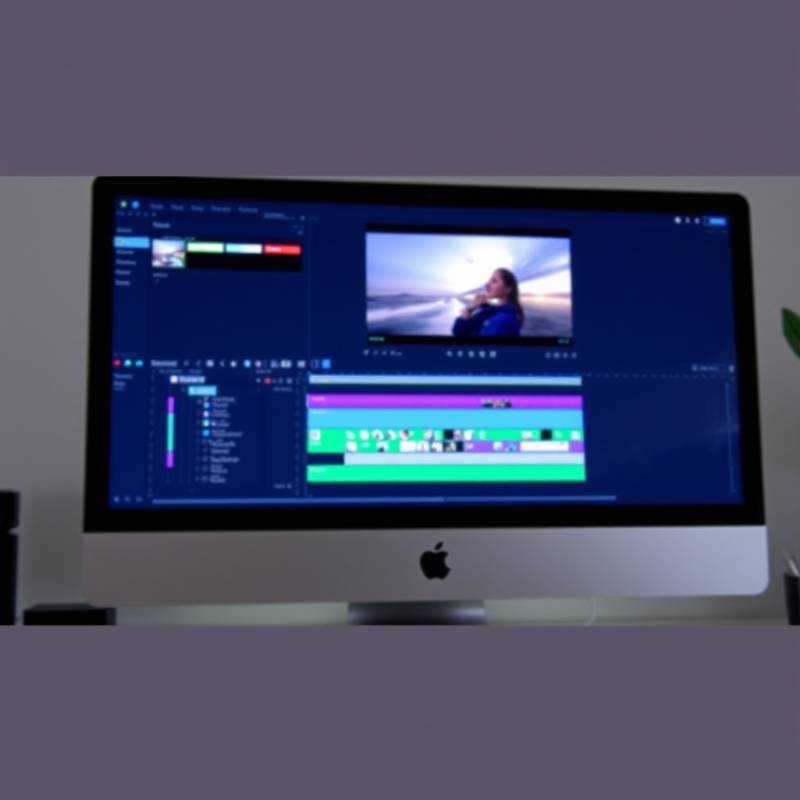 Screenshot von Final Cut Pro Software